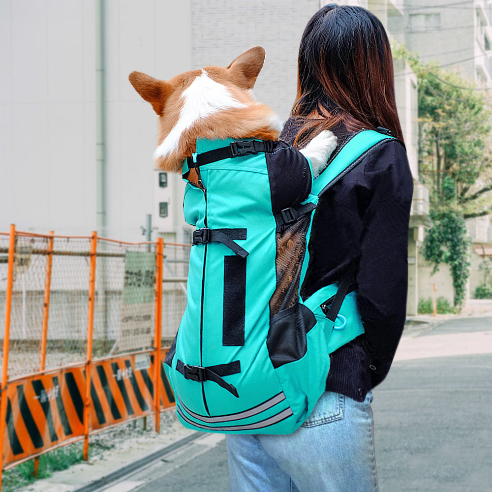 Dog Carrier Backpack, Blue
